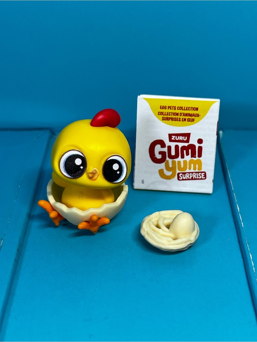 ⭐️ Zuru - Gumi Yum Surprise - Easter Series - Chick w/ nest accessory *error
